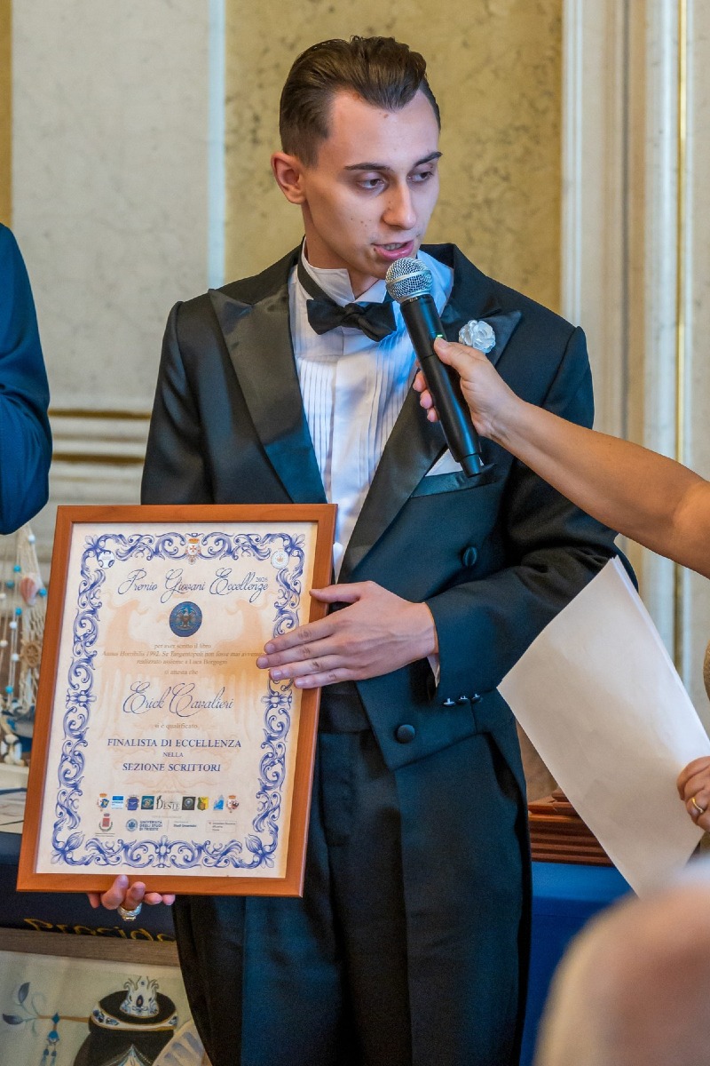 Trieste, al Festival delle Giovani Eccellenze premio Scrittura a Erik Cavalieri