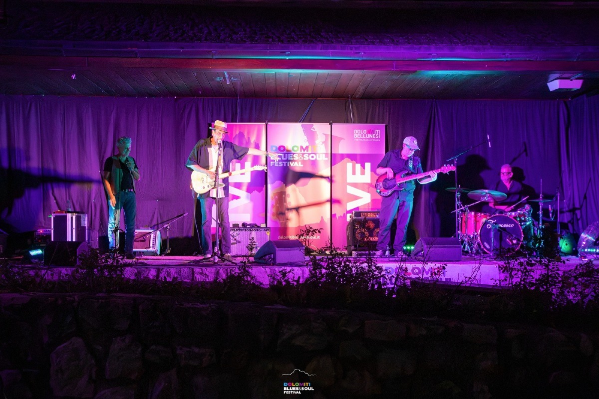Dolomiti Blues&Soul Festival, 25ª edizione da record tra musica e turismo nel Bellunese