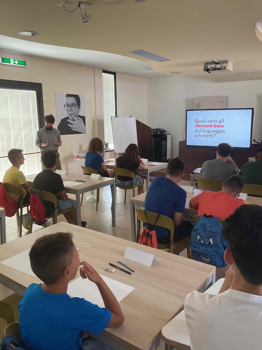 Pordenone porta a Matino un laboratorio inclusivo di disegno e fumetto