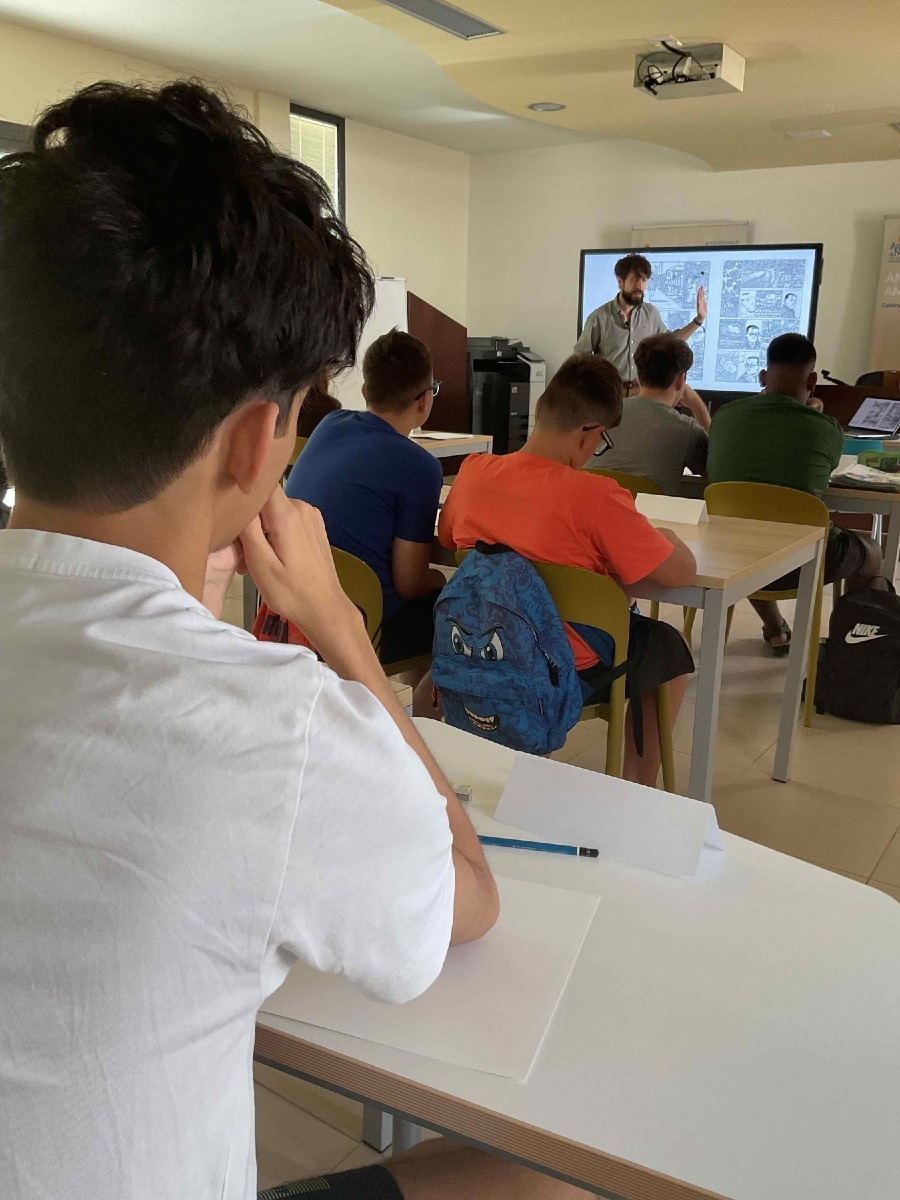 Pordenone porta a Matino un laboratorio inclusivo di disegno e fumetto