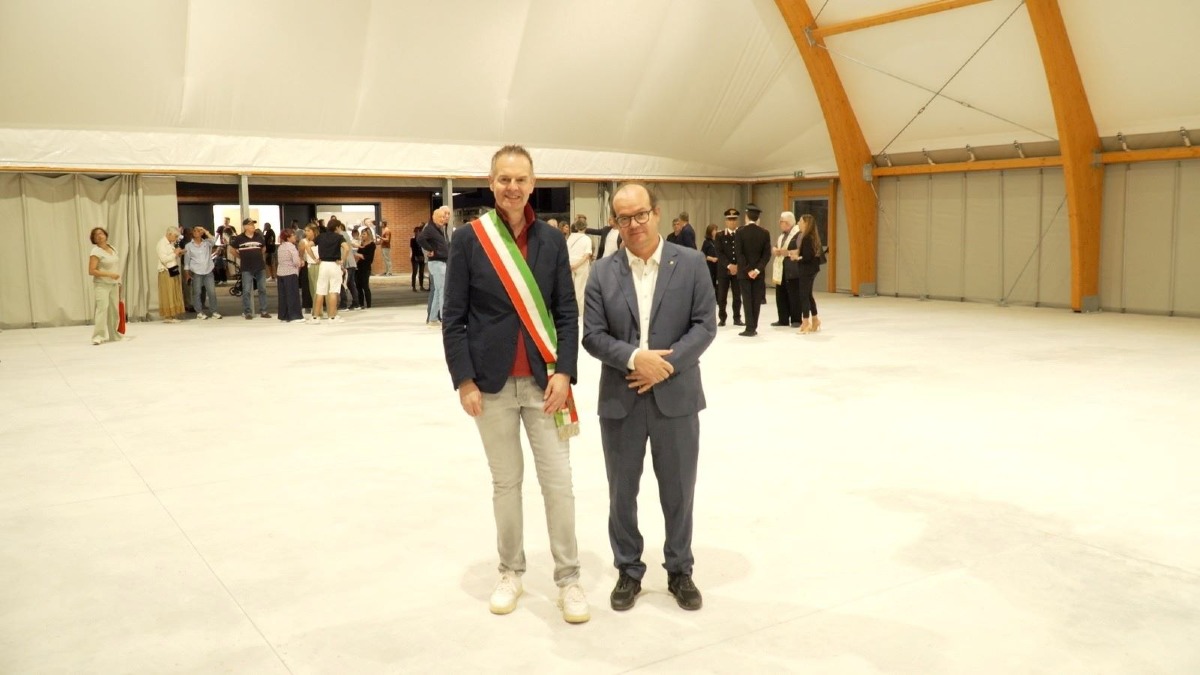 Ronchis inaugura una nuova struttura polifunzionale tra palestra e spazio culturale