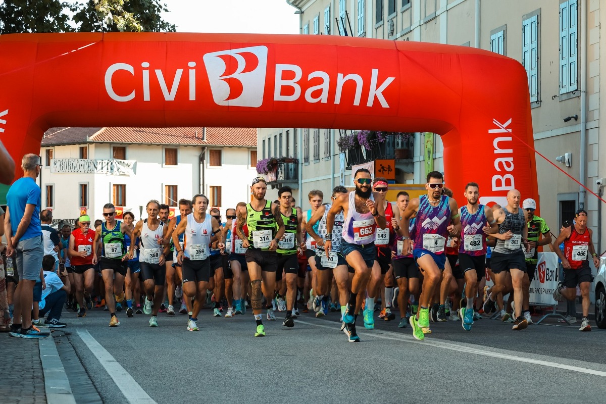 FEAGNErun a Fagagna: vincono Trombetta e Monai, 222 runner sul tracciato di 8 km