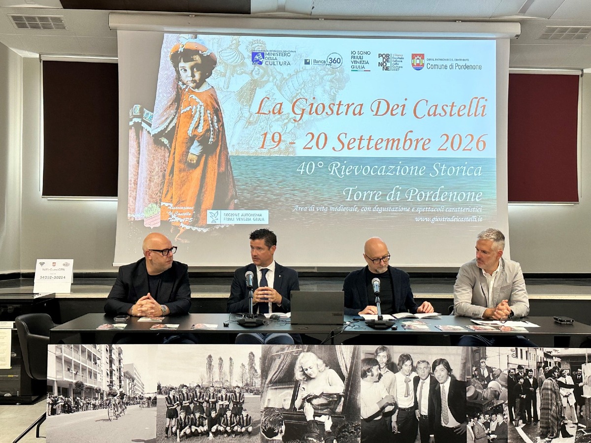 Giostra dei Castelli a Torre di Pordenone: 40ª edizione con 300 figuranti
