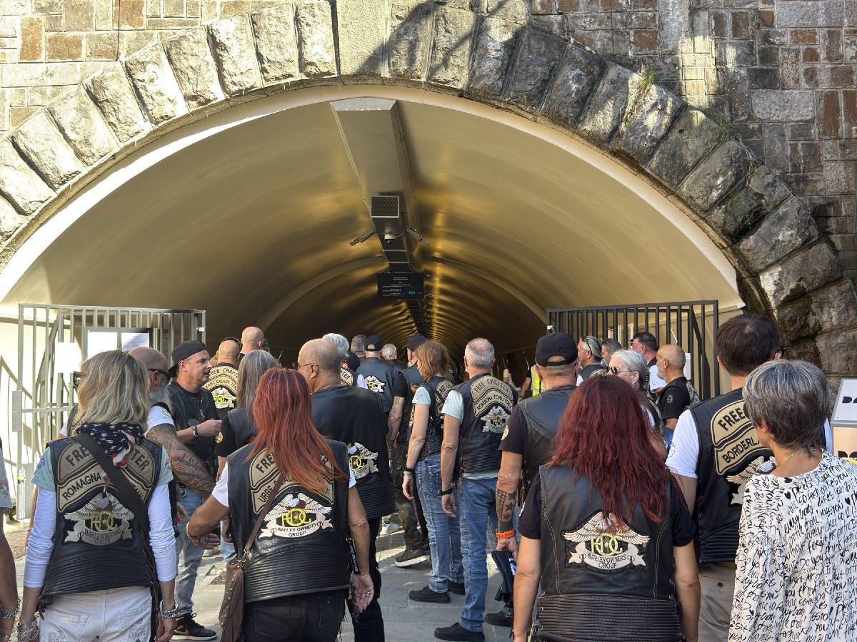 Il raduno Harley porta 1.415 visitatori alla Digital Art Gallery di Gorizia