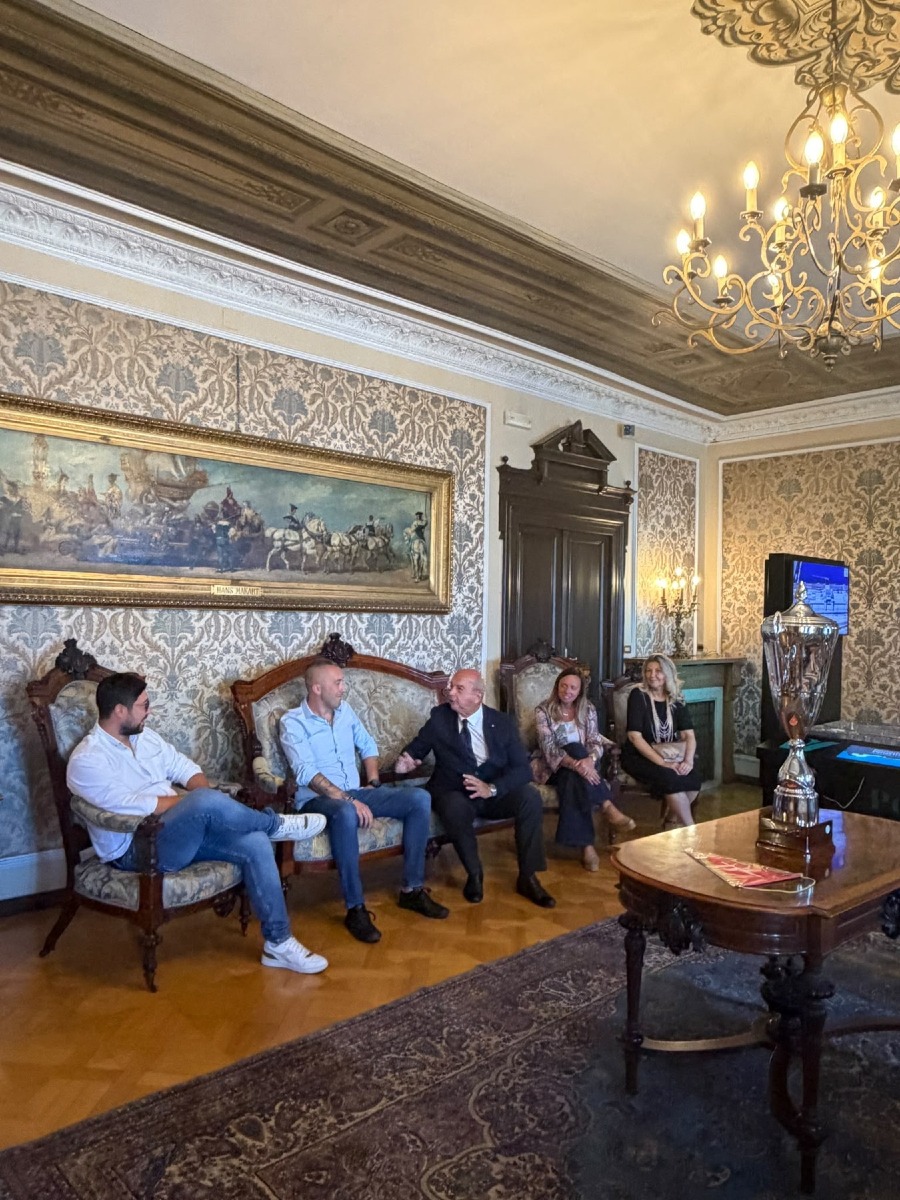 Torneo Città di Trieste, il trofeo arriva in Comune dopo titolo e coppa nazionale