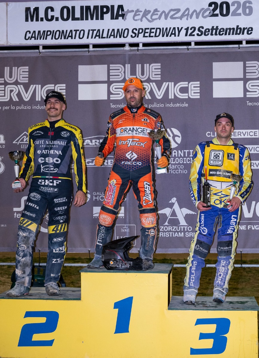 Speedway, Covatti vince a Terenzano ma Castagna resta leader a una gara dal titolo