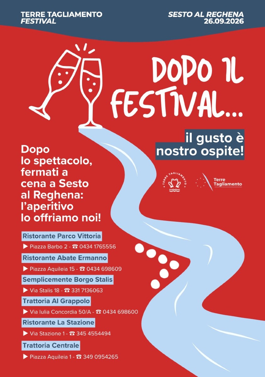 Sesto al Reghena, cena con aperitivo offerto dopo l’incontro con Rick DuFer