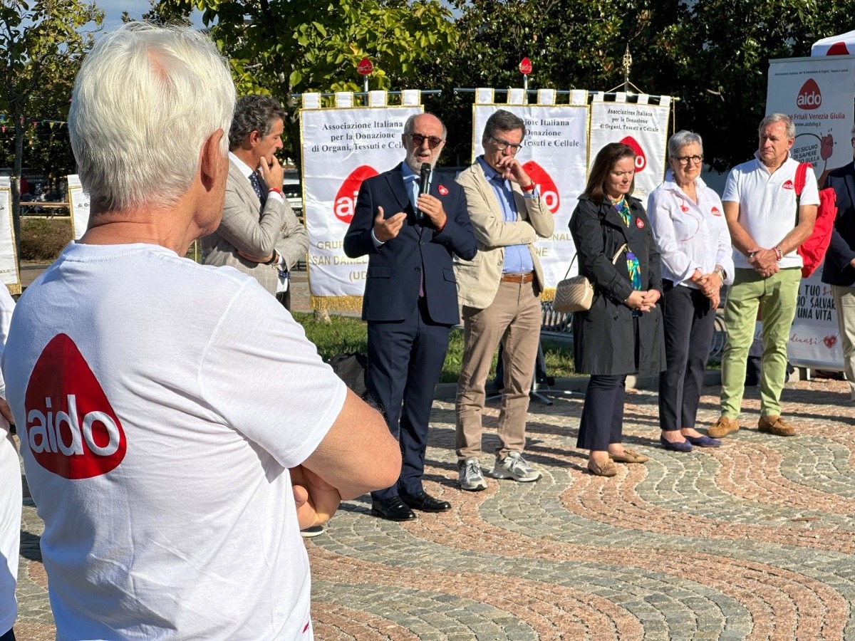 Udine, al Parco Moretti Aido inaugura il Giardino della Riconoscenza