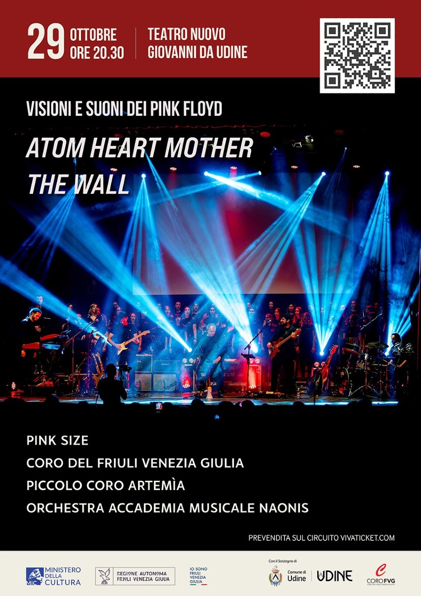Locandina: Udine, il 29 ottobre oltre 100 musicisti al Teatro Nuovo per un omaggio ai Pink