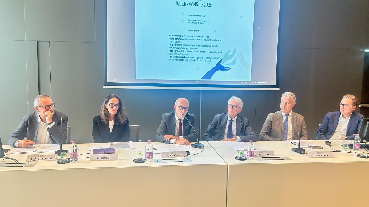 Fondazione Friuli, bando welfare 2026 da 600mila euro per Udine e Pordenone