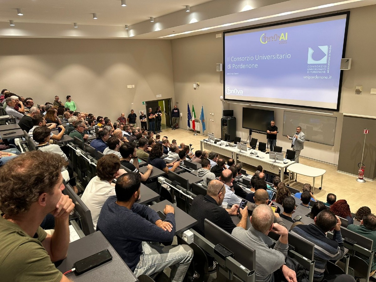 1nn0vAI 2026 a Pordenone: confronto su AI e PA con Angelo Montanari ed Elena Viero