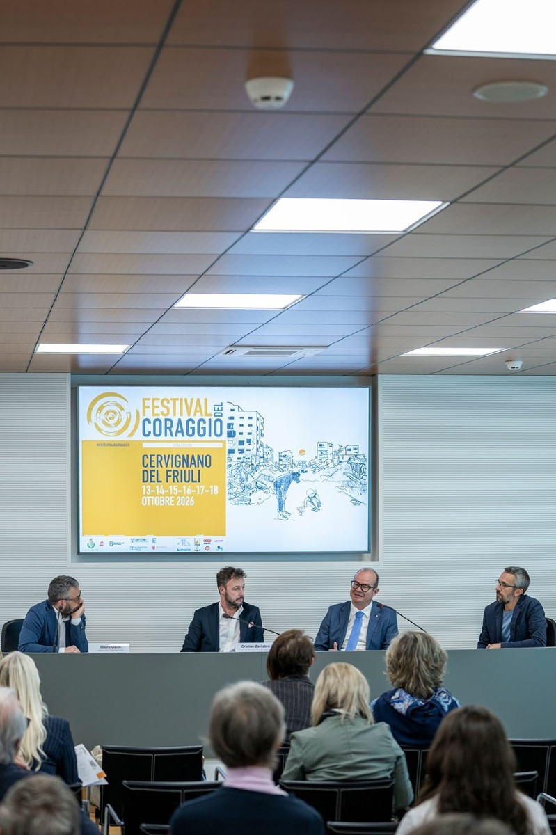 Festival del Coraggio 2026 a Cervignano: sei giorni di incontri dal 13 al 18 ottobre