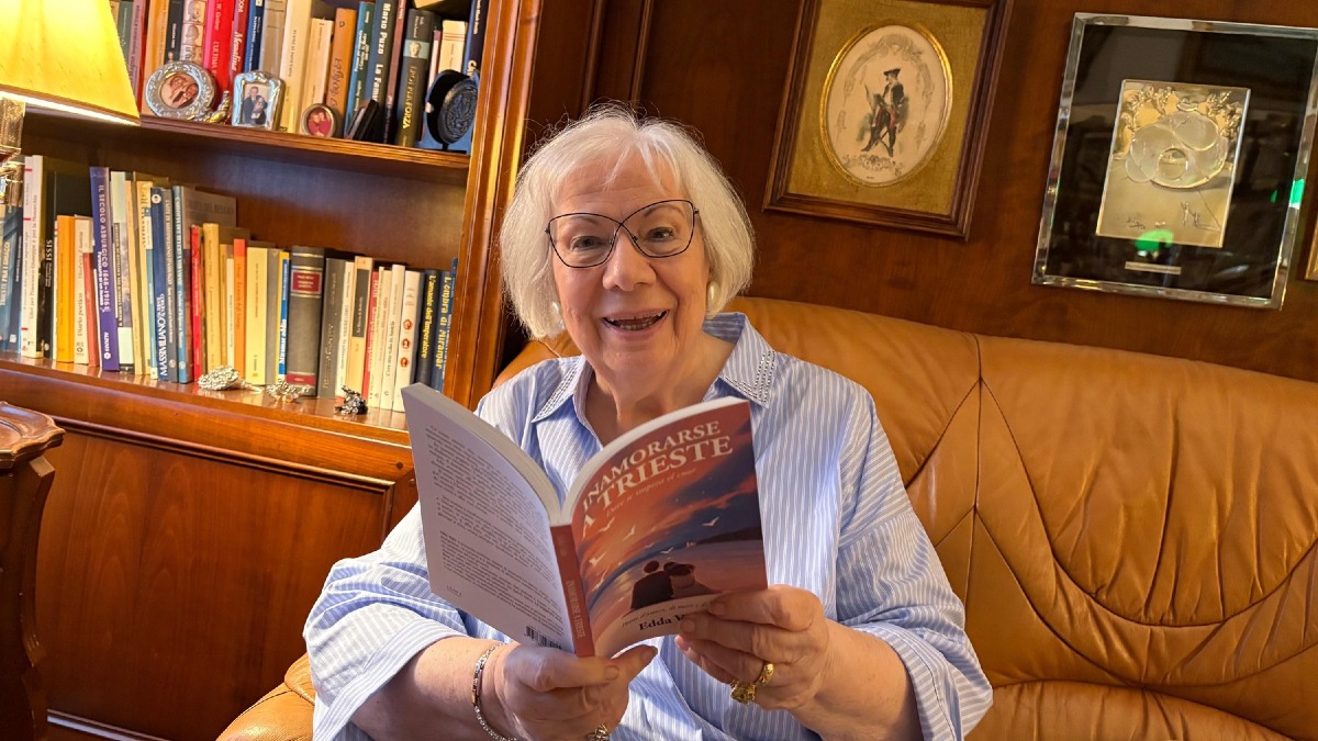 Edda Vidiz torna in libreria con “Inamorarse a Trieste”, poesie d’amore in dialetto