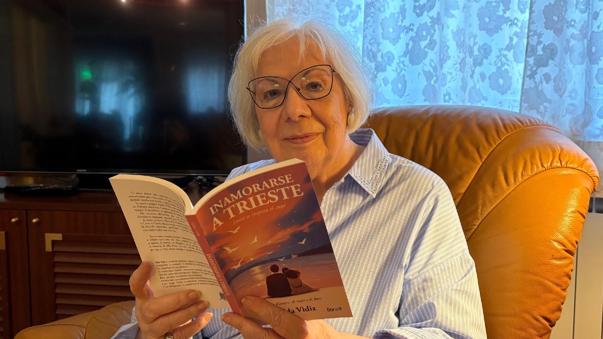 Edda Vidiz torna in libreria con “Inamorarse a Trieste”, poesie d’amore in dialetto