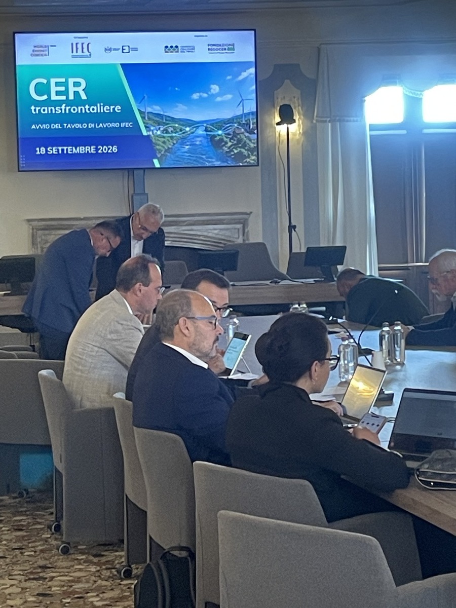 Comunità energetiche transfrontaliere, a Colloredo parte il tavolo nazionale IFEC