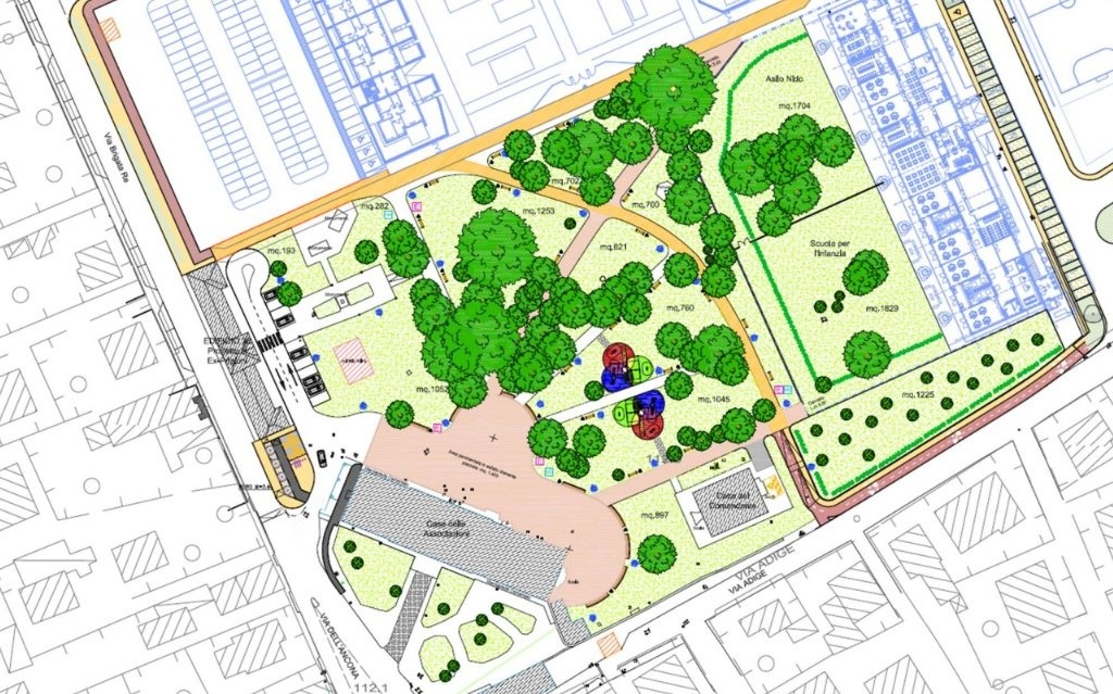 Udine, all’ex caserma Osoppo parte il cantiere del nuovo parco da 13 mila mq