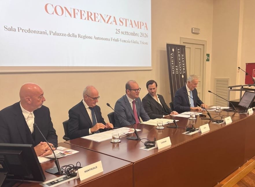 Società dei Concerti Trieste, stagione 2026/2027 con 23 appuntamenti per i 95 anni