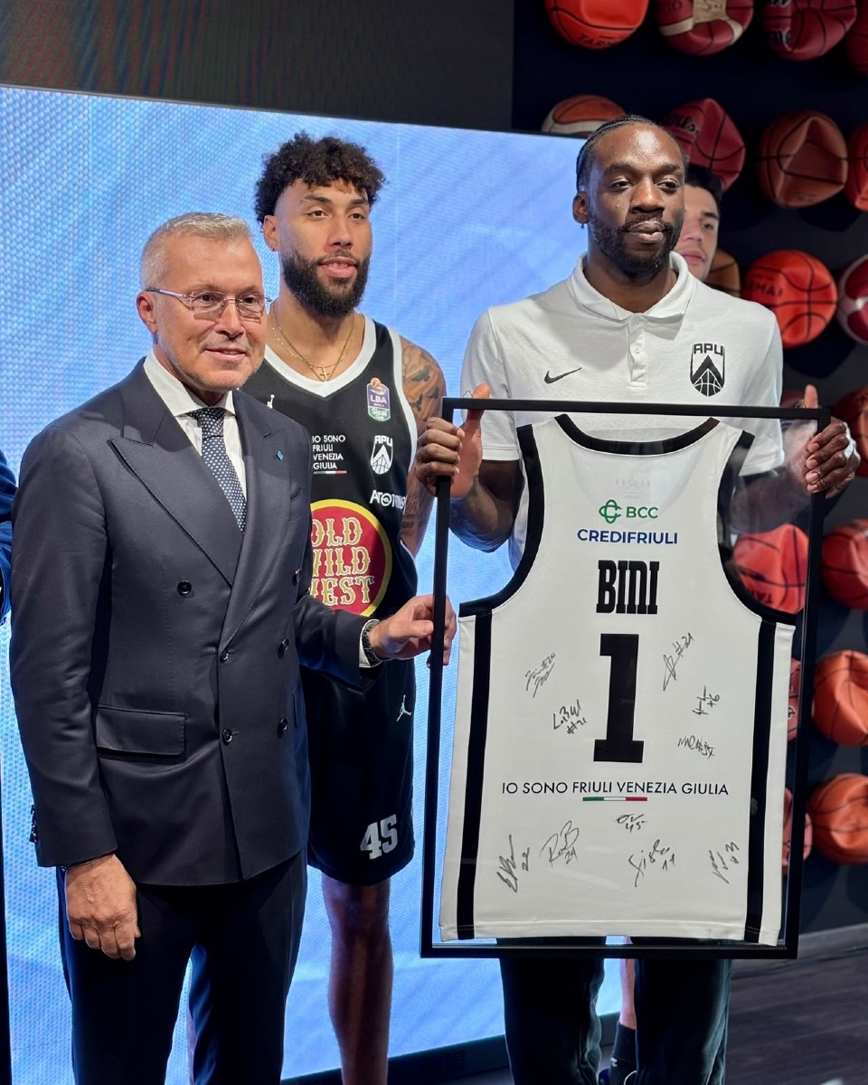 Apu Udine presenta maglia e brand 2026, il Friuli Venezia Giulia in vetrina in Serie A1