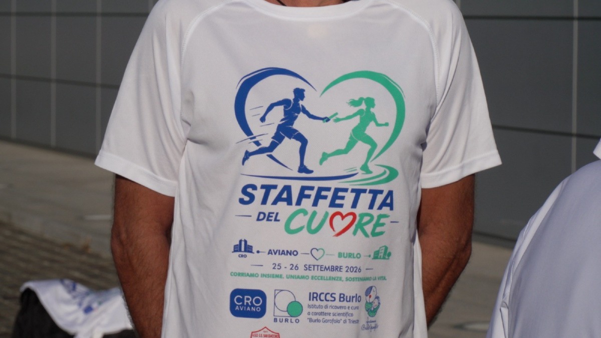 Staffetta del Cuore, 125 km tra Cro e Burlo: ripartenza da Palmanova