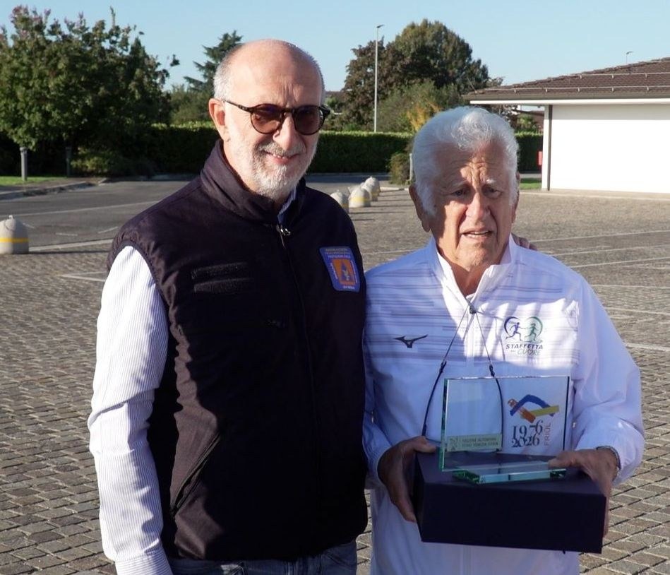 Staffetta del Cuore, 125 km tra Cro e Burlo: ripartenza da Palmanova