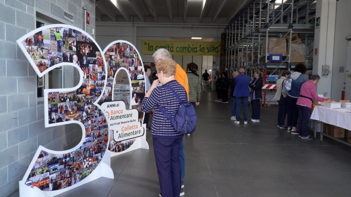 Banco Alimentare Fvg compie 30 anni: celebrazione a Pasian di Prato