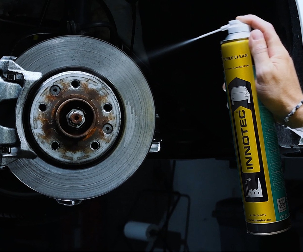 Power Clean di iNova, sgrassatore spray per grasso, olio e polvere dei freni