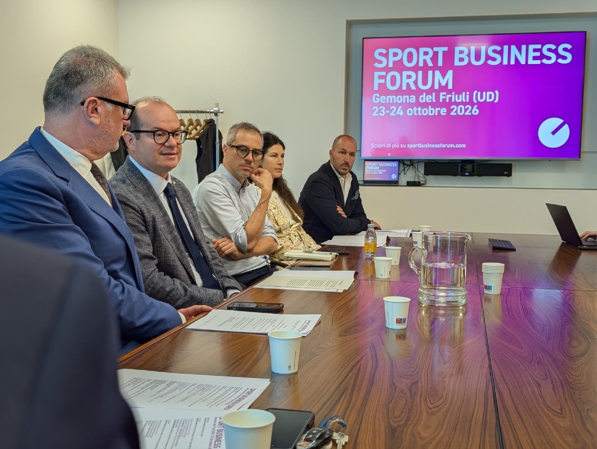 Sport Business Forum 2026, la chiusura a Gemona del Friuli il 23 e 24 ottobre
