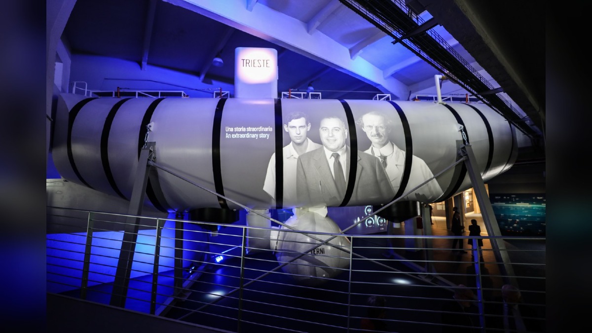 Trieste, al museo de Henriquez il nuovo allestimento permanente del Batiscafo Trieste - 