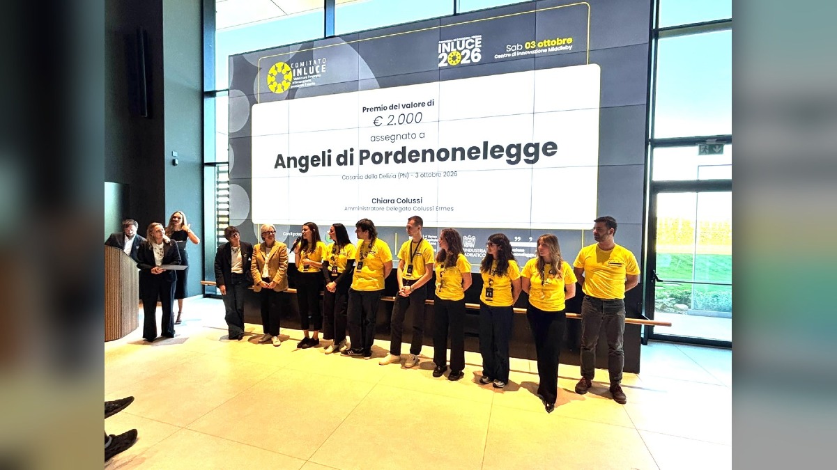 Premio InLuce 2026, a Casarsa riconoscimento agli Angeli di pordenonelegge - 