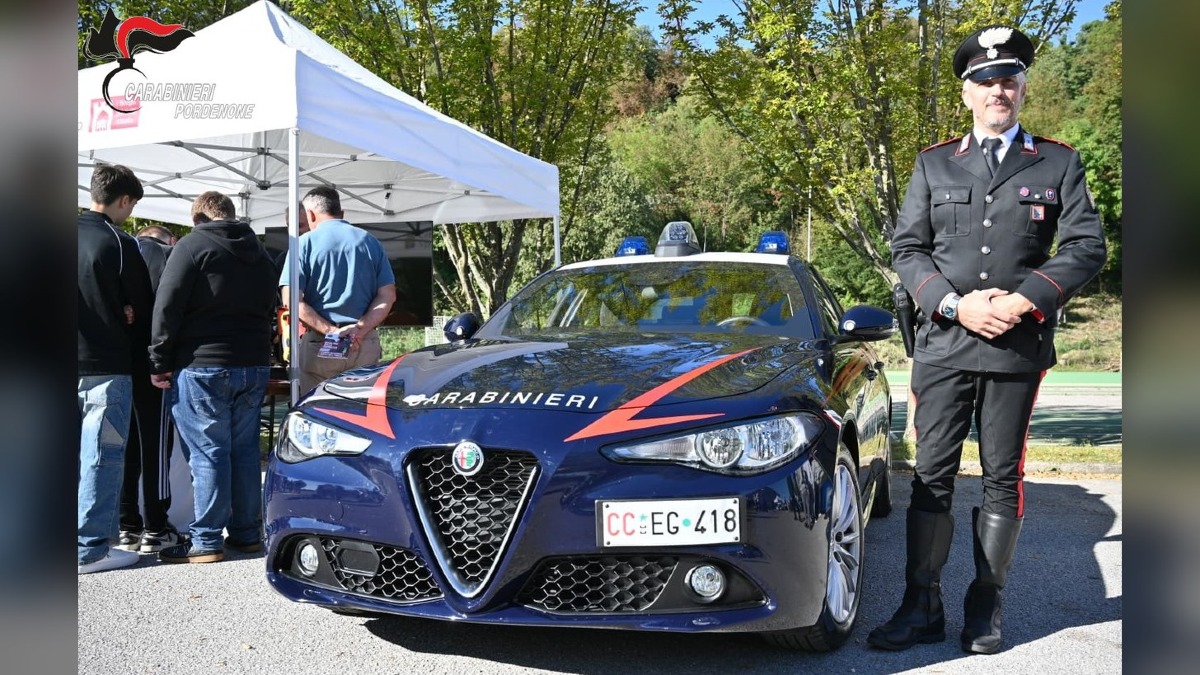 Spilimbergo, al Technology Day 2 i Carabinieri spiegano ai giovani carriere e tecnologie - 