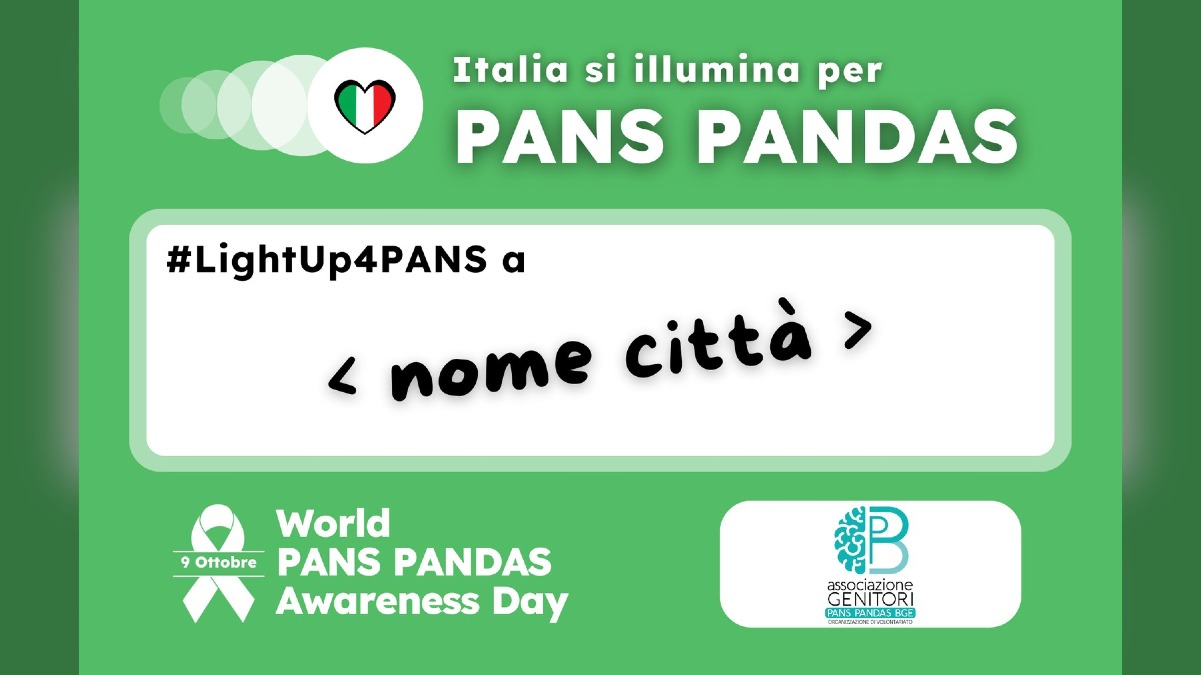 Chioggia illumina di verde un monumento per la Giornata mondiale PANS/PANDAS del 9 ottobre - 