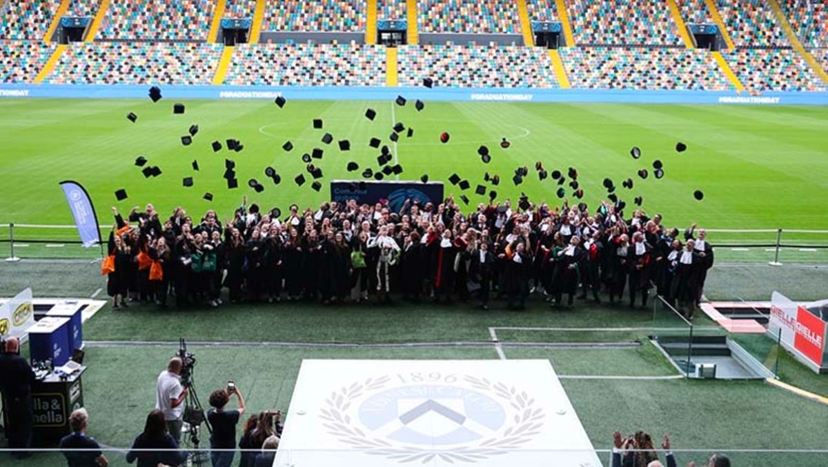 Udine, in 6mila allo stadio per il Graduation Day: festa per mille laureati | FOTO - 