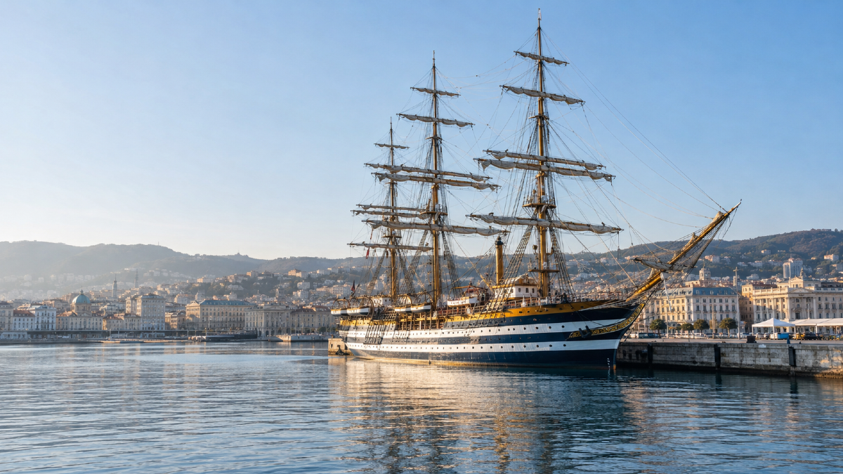 Amerigo Vespucci a Trieste, nuovi slot il 12 ottobre: guida a visita, accessi e arrivo - 