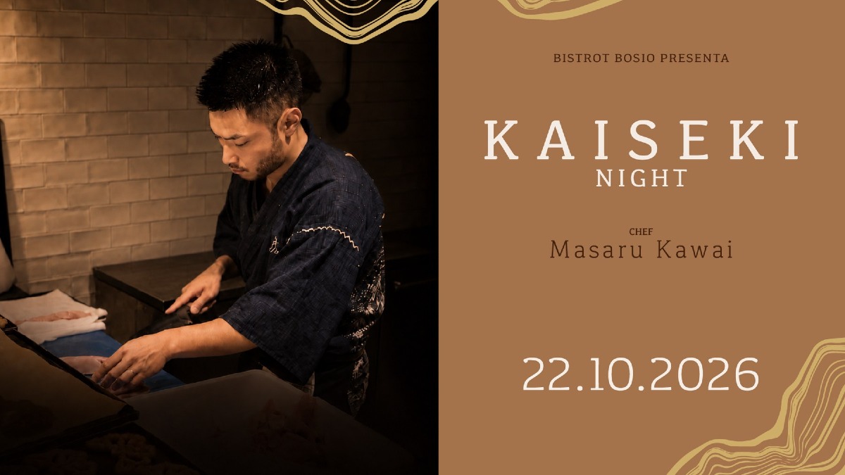 Kaiseki Night al Bistrot Bosio: a Staranzano torna Masaru Kawai - 