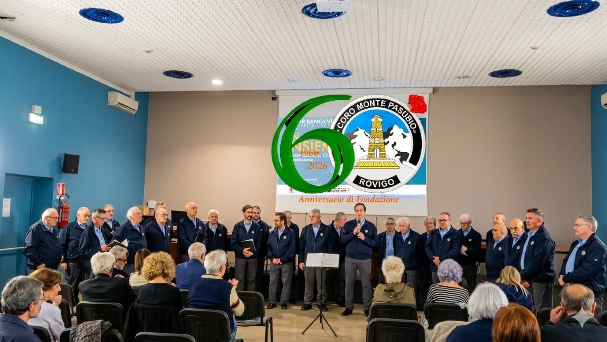 Coro Monte Pasubio, 60 anni in musica: 21 brani e concerto a Palazzo Casalini - 