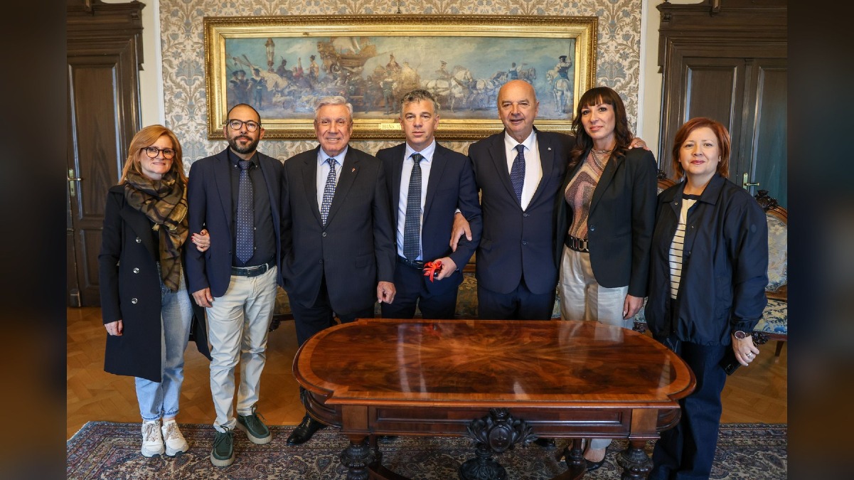 Dipiazza riceve a Trieste il sindaco di Laterza Giuseppe Cristella - 