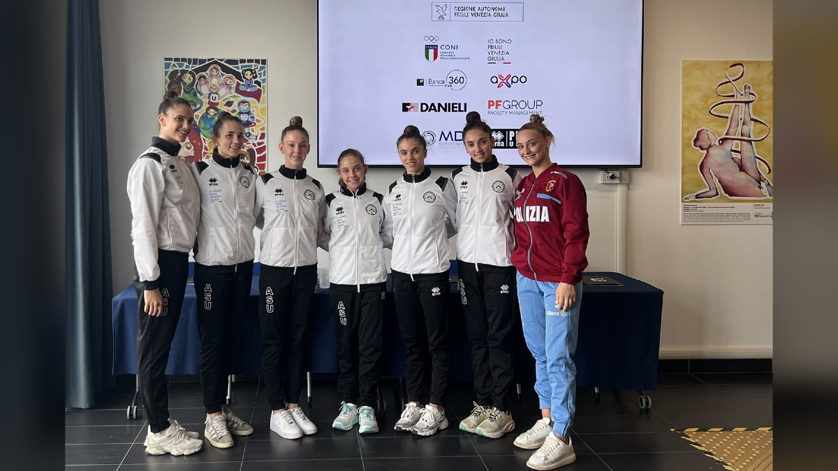 ASU ritmica, a Terni il debutto in Serie A1 con Dragaš, Tavano, Asquini e Zurlo - 