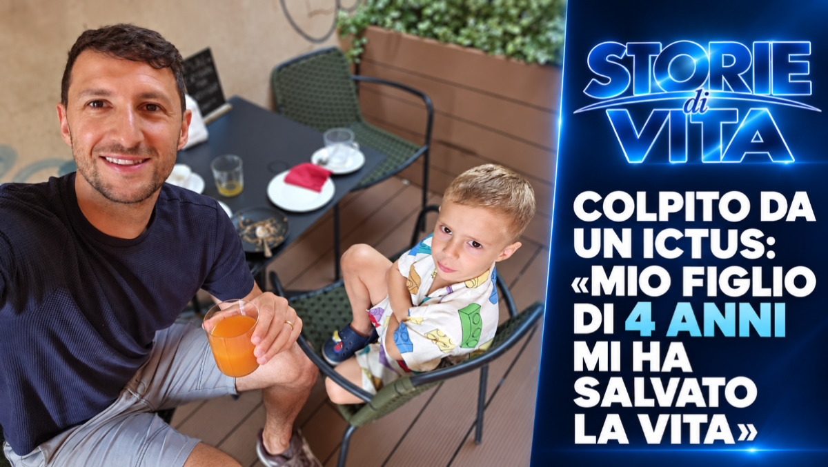 L’ictus davanti al figlio di 4 anni: il papà comunica con le dita, il bimbo gli salva la vita | STORIE DI VITA EP. 3 - 