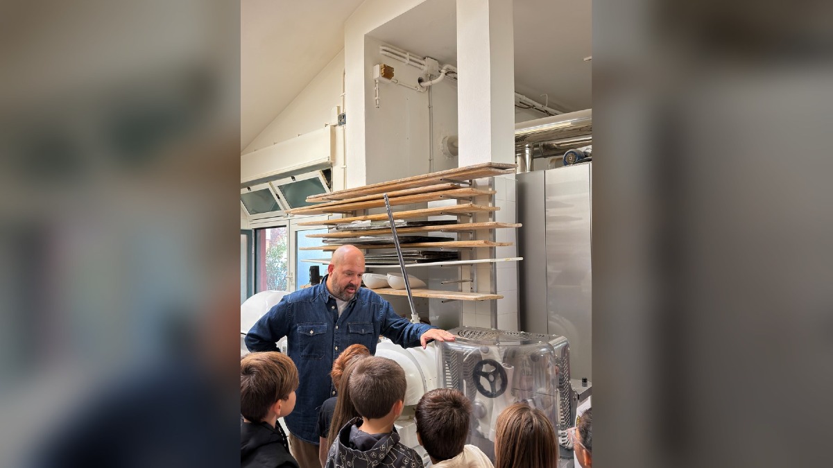 Staranzano, il Panificio Bistrot Bosio accoglie gli alunni di San Pier d'Isonzo - 