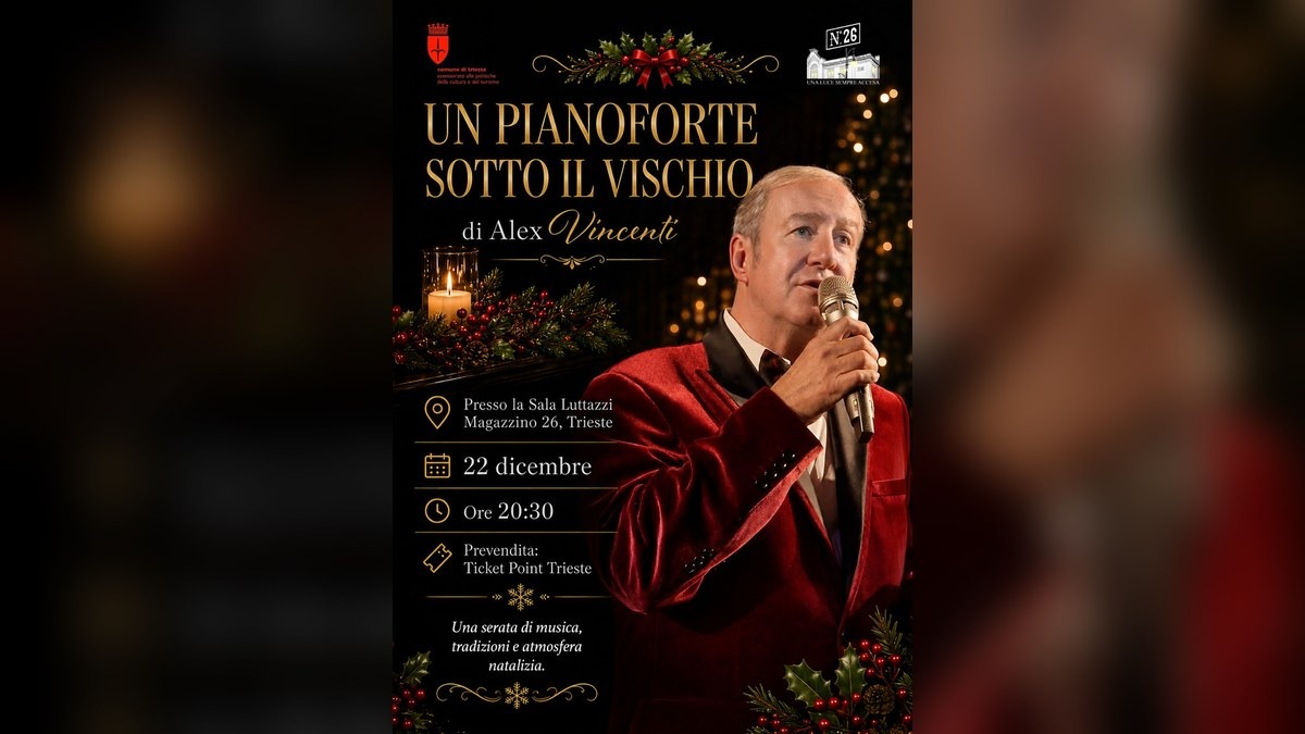 "Un pianoforte sotto il vischio" nella rassegna comunale "Una luce sempre accesa" - 