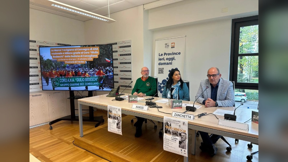 Il coro “Giulio Bedeschi” di Conegliano al convegno ANA nazionale di Milano - 