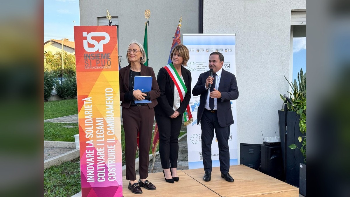 Eraclea, inaugurata la nuova sede della comunità riabilitativa Casa di Andrea - 