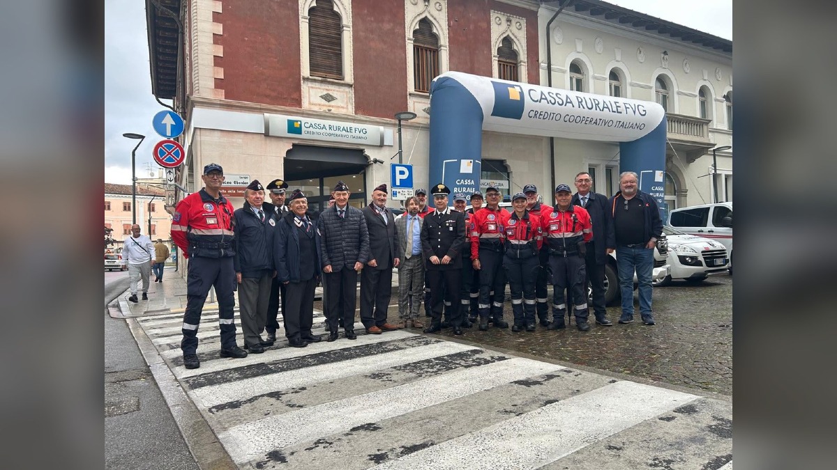 Cassa Rurale FVG sostiene l’acquisto di un mezzo per il 140° Nucleo VOPC - 