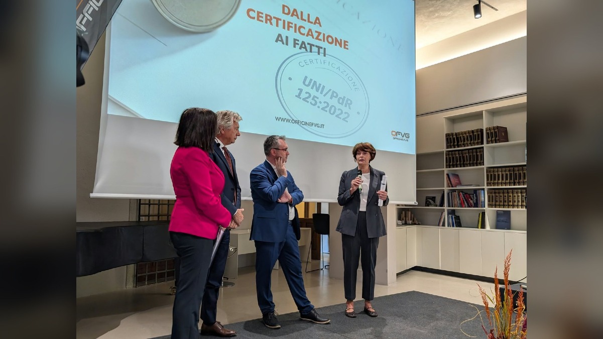 Parità di genere, Officine FVG rinnova la certificazione - 