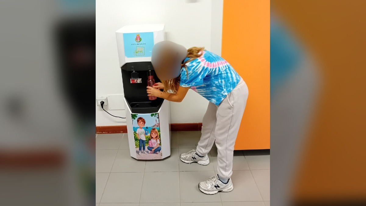 Grado porta l’acqua microfiltrata nelle scuole: sei nuovi erogatori - 