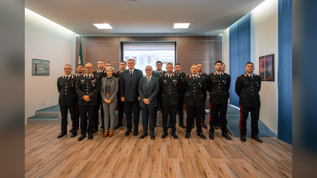 Trieste, concluso il corso di lingua slovena per 15 carabinieri - 