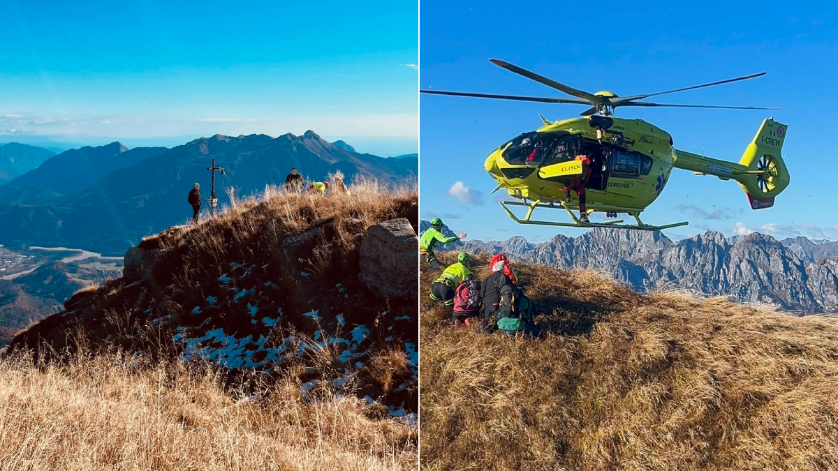 Arresto cardiaco in cima alla montagna: escursionista muore davanti ai compagni di gita - 