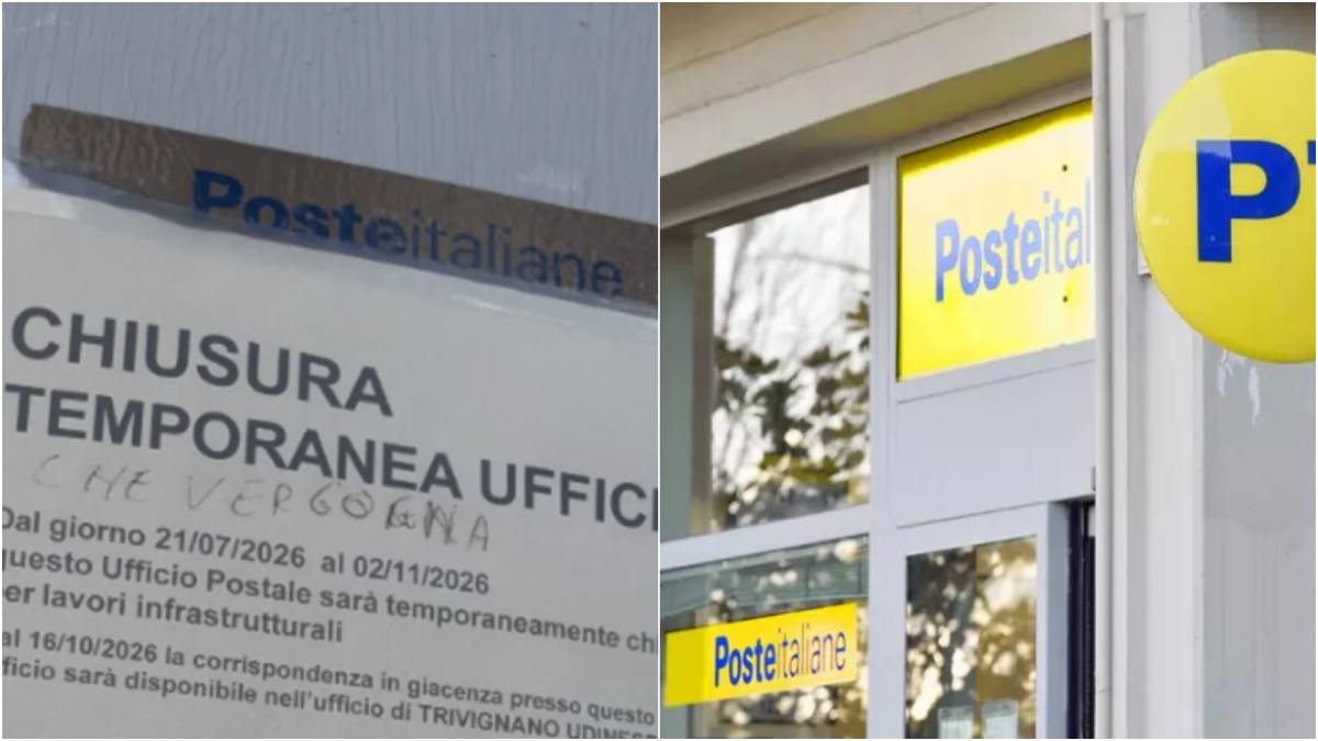 Uffici postali chiusi nella Bassa Friulana? Poste Italiane risponde: «Interventi alle fasi finali» - 
