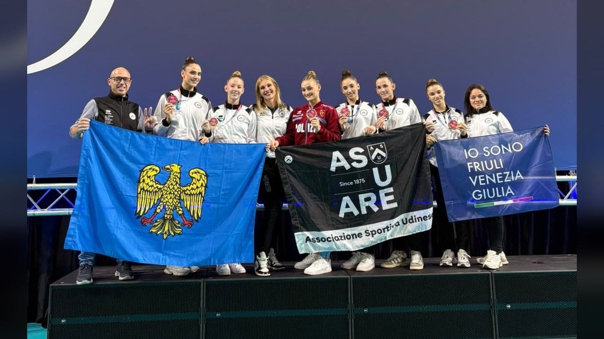 Udine parte davanti a tutti: l’ASU apre la Serie A1 di ritmica con una vittoria netta - 