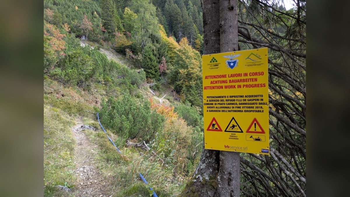 Carnia, il Rifugio De Gasperi rafforza la rete dell’acqua: cantiere in quota per salvare le prossime stagioni - 